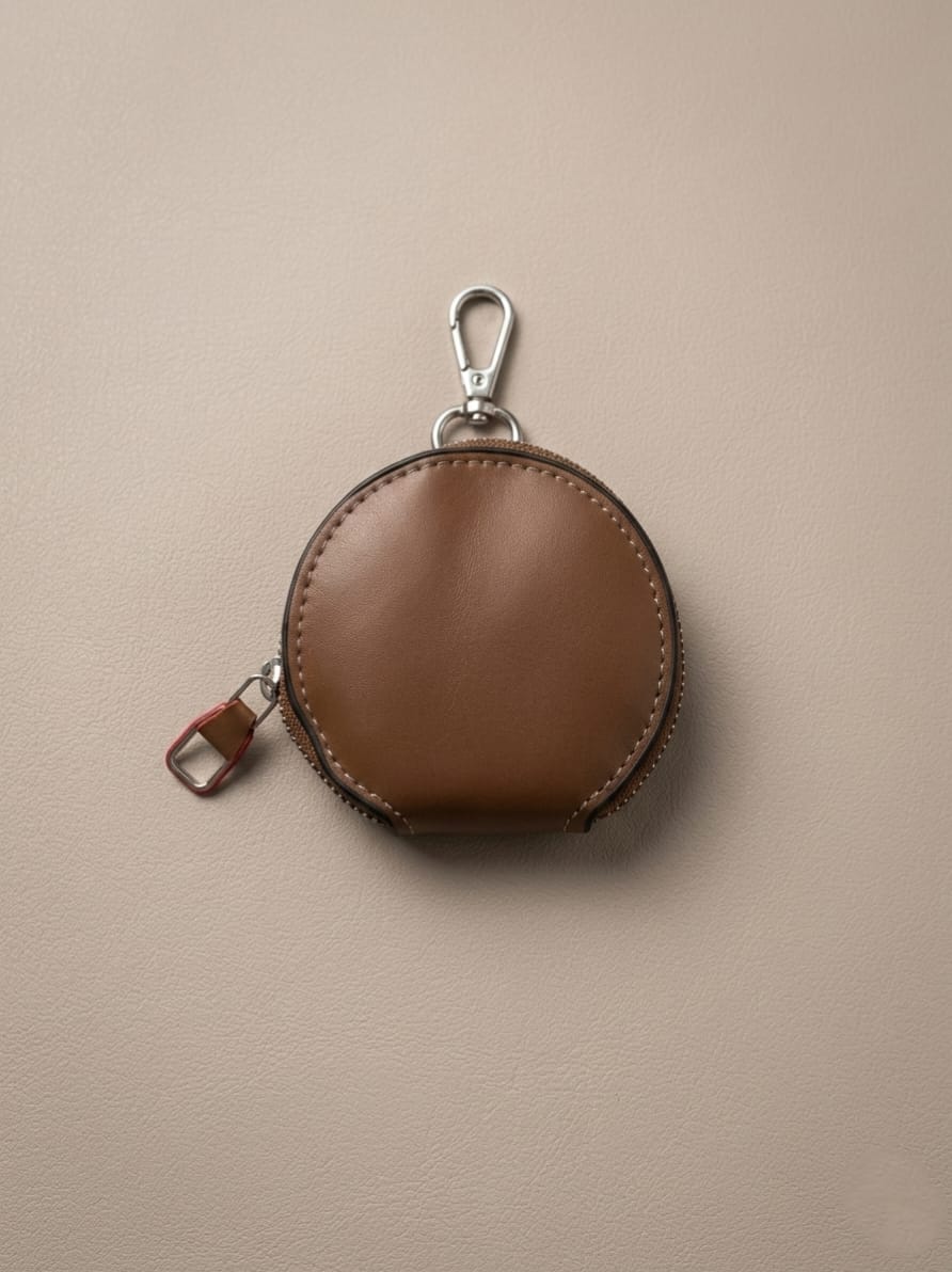 Cute Mini Coin Wallet | Compact Leather Zipper Pouch for Women